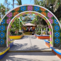 sayulita, plaza, arch