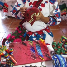 Huichol, artisan, Mexico